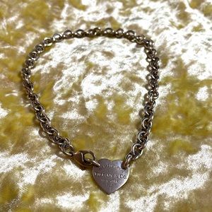 Return to Tiffany 925 choker necklace